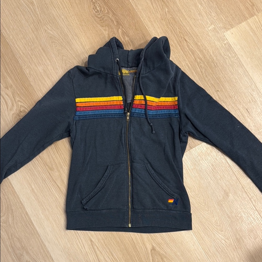 Black Hoodie with Multic